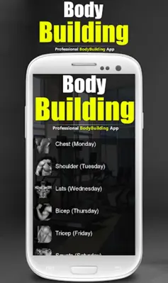 Body Building android App screenshot 2